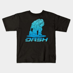 Dash Crypto Cryptocurrency Dash  coin token Kids T-Shirt